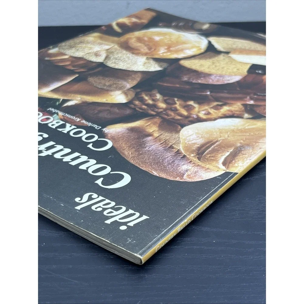 Ideals Country Bread 1978 Darlene Kronschnabel Vintage Baking Cookbook